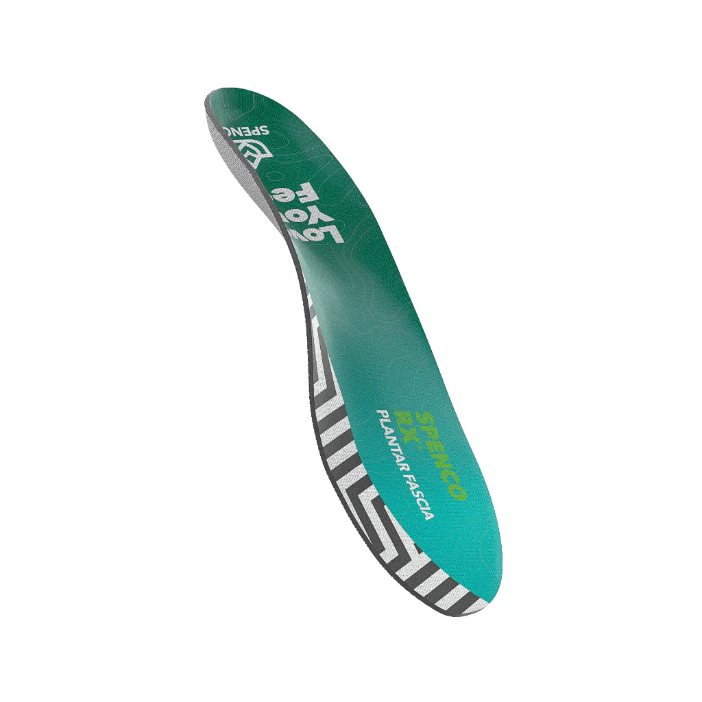 Spenco Plantis Fascia Womens - Durban Runner 7 To 13 / Green/Grey