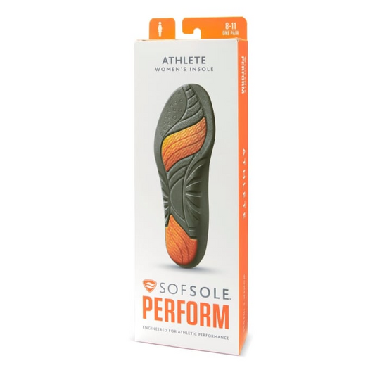 Sofsole Athlete Mens - Durban Runner 7 TO 8.5 / Orange Grey