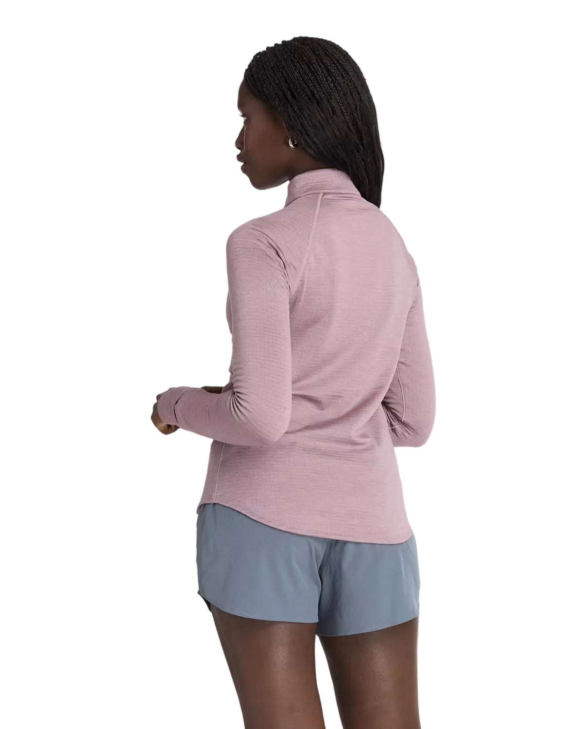 New Balance 1/2 Zip Fleece Womens - Durban Runner XS / BABY PINK