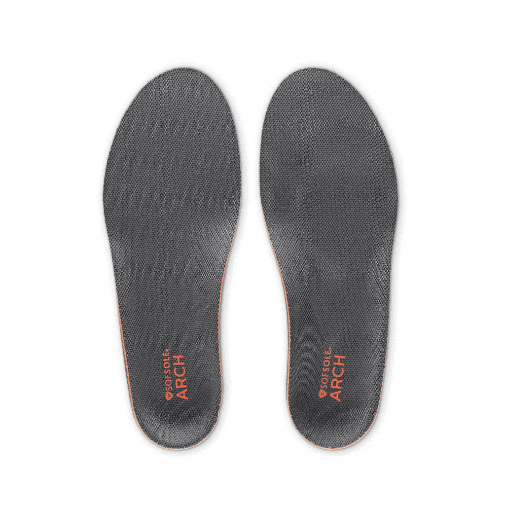 Sofsole Arch Mens Insole Mens - Durban Runner 5 To 7.5 / Orange Grey