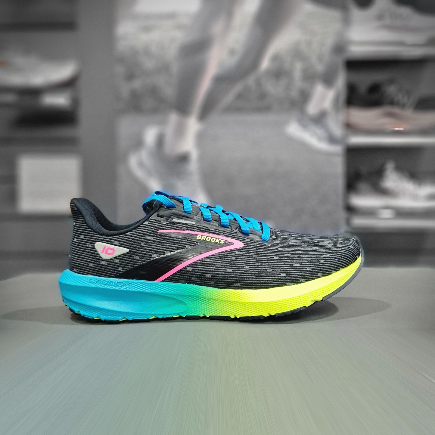 Brooks Launch 10 Womens - Durban Runner 5 / Black_Nightlife_Blue