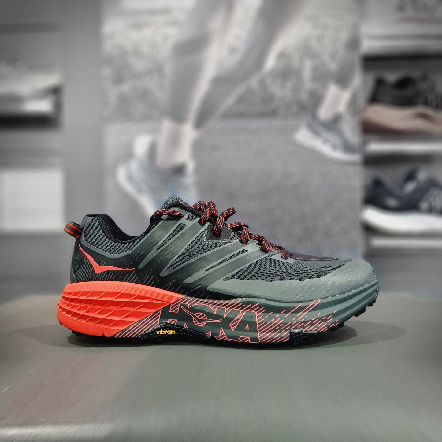 Hoka Womens Speedgoat 3 Trail Running Shoe - Durban Runner 9 / Dsprd