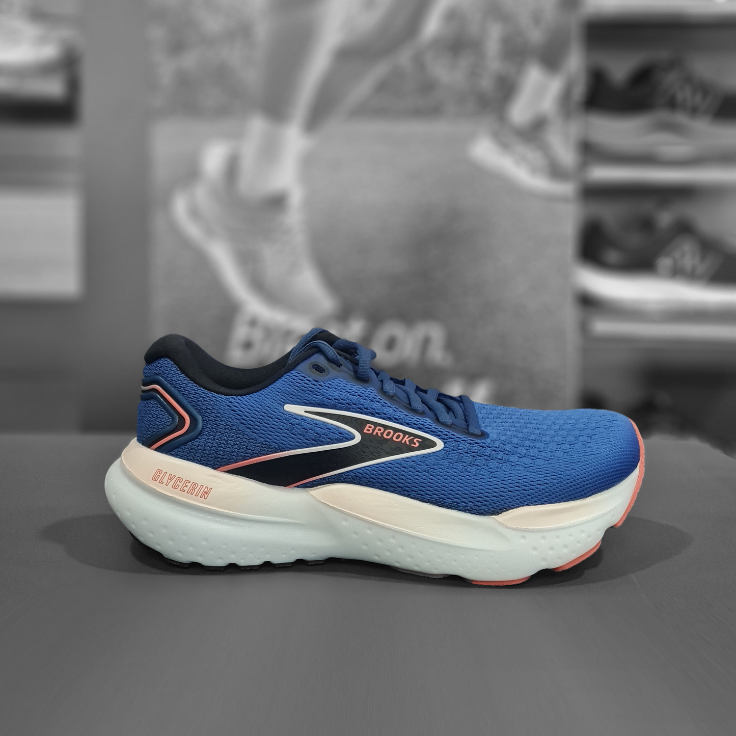 Brooks Glycerin 21 Womens - Durban Runner 4.5 / blue/icy pink/rose