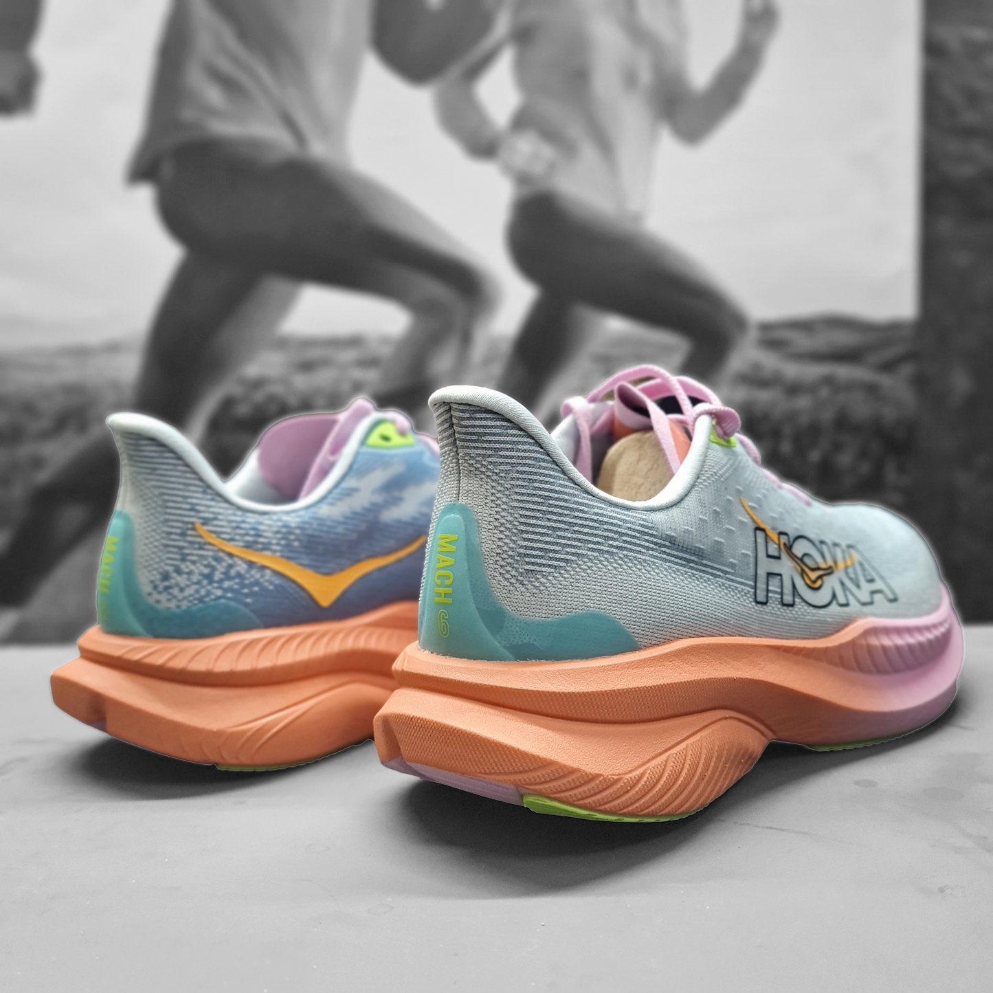 Hoka Mach 6 Womens - Durban Runner 4.5 / ISK