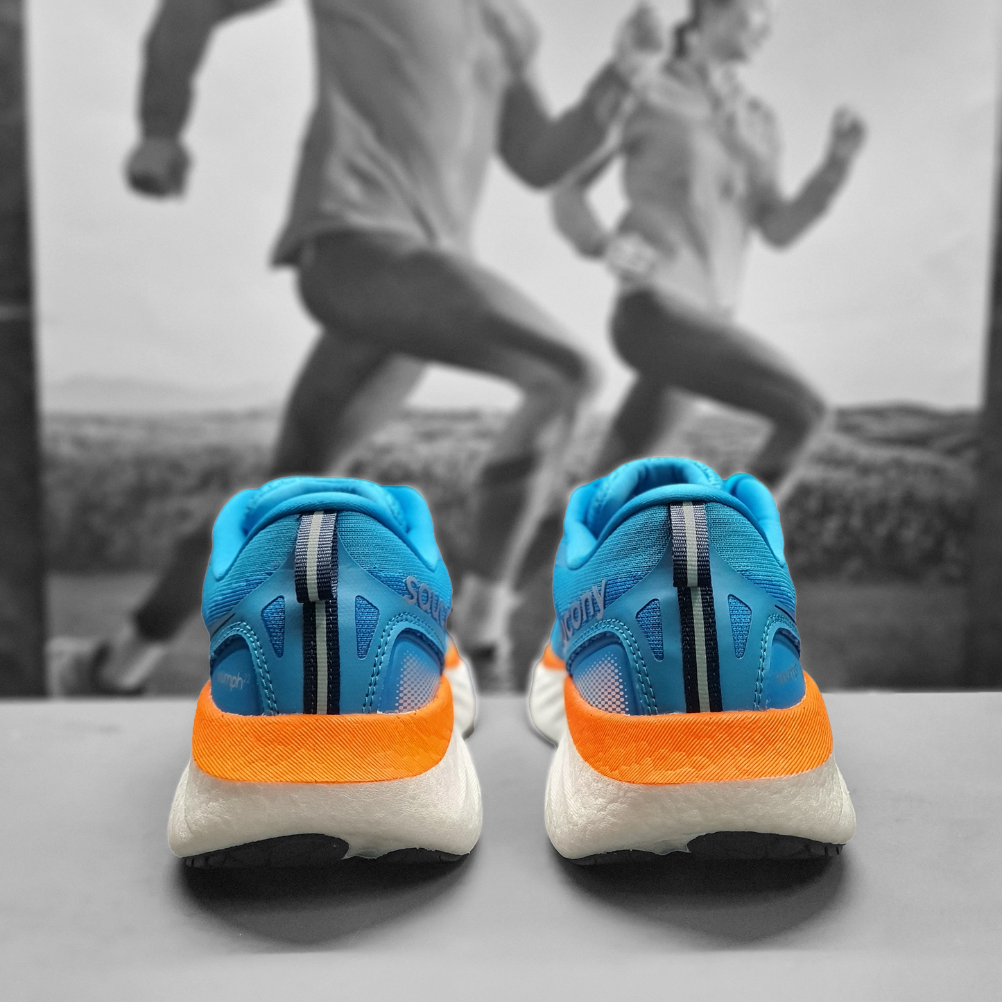 Saucony Triumph 22 Mens - Durban Runner 7.5 / viziblue/pepperbleu