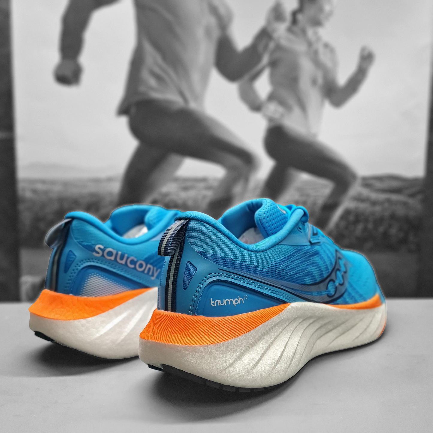 Saucony Triumph 22 Mens - Durban Runner 7.5 / viziblue/pepperbleu