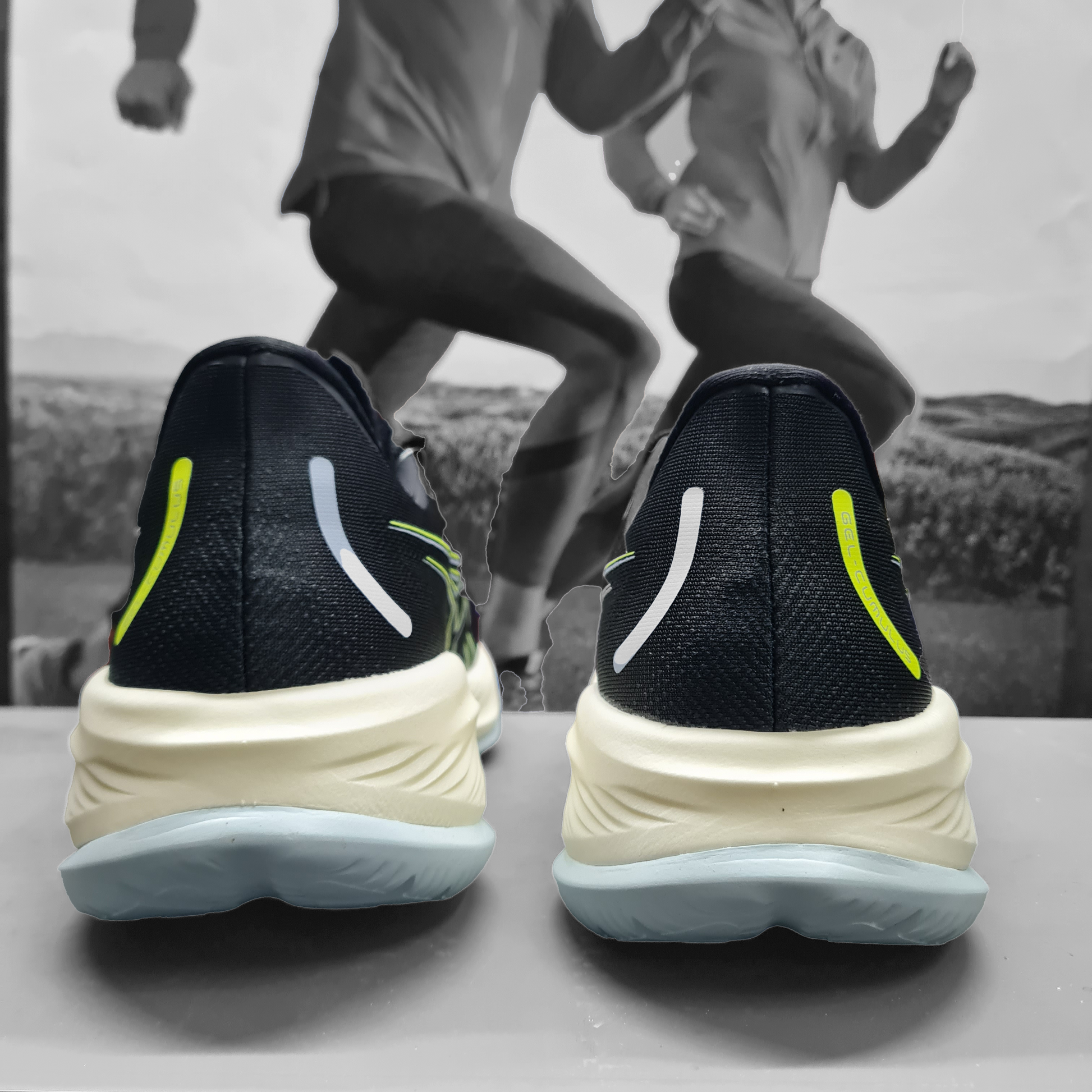 Asics Gel Cumulus 26 Mens - Durban Runner 7 / Black/safetey yellow
