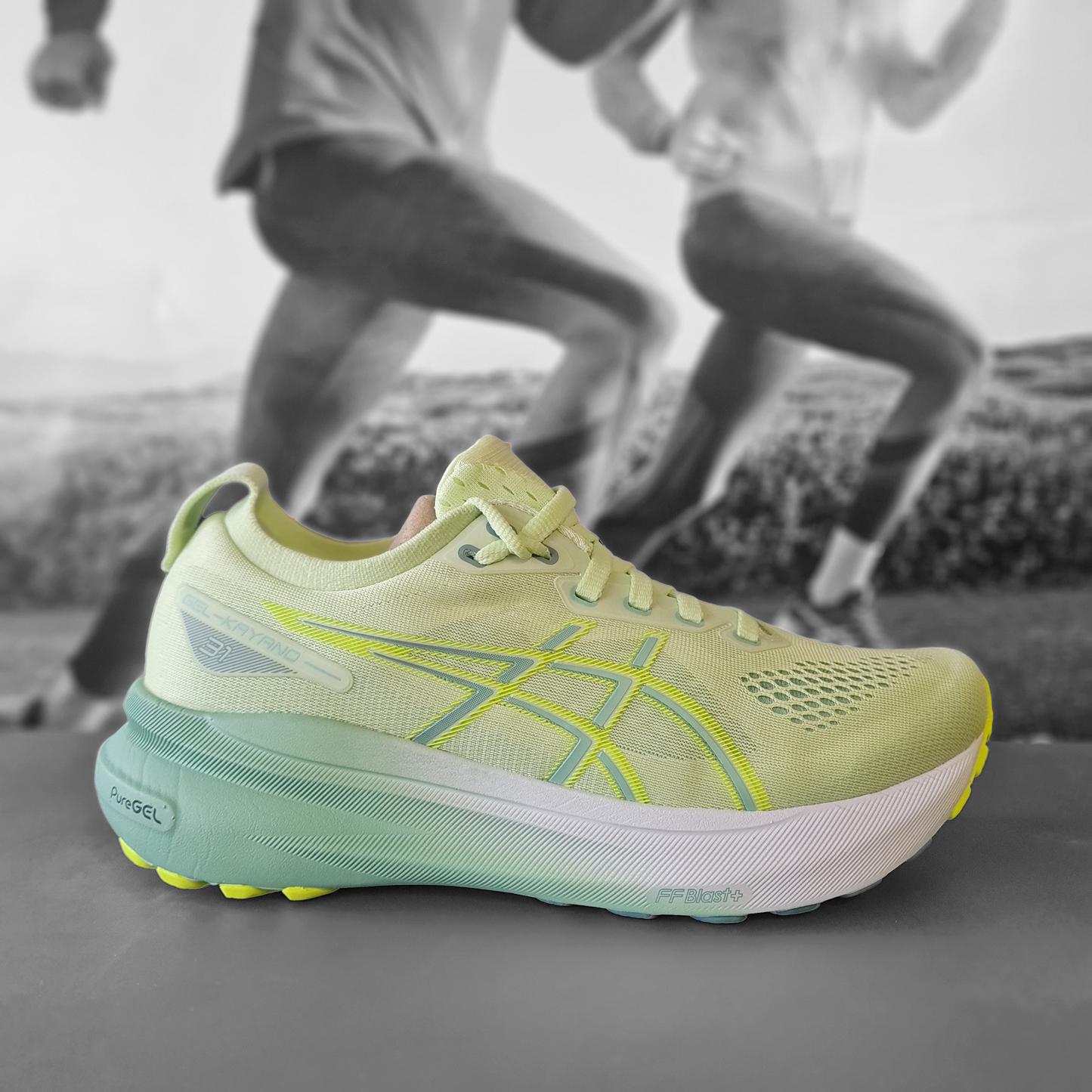 Asics Kayano 31 Womens - Durban Runner 8 / Cool Matcha/Light Celadon