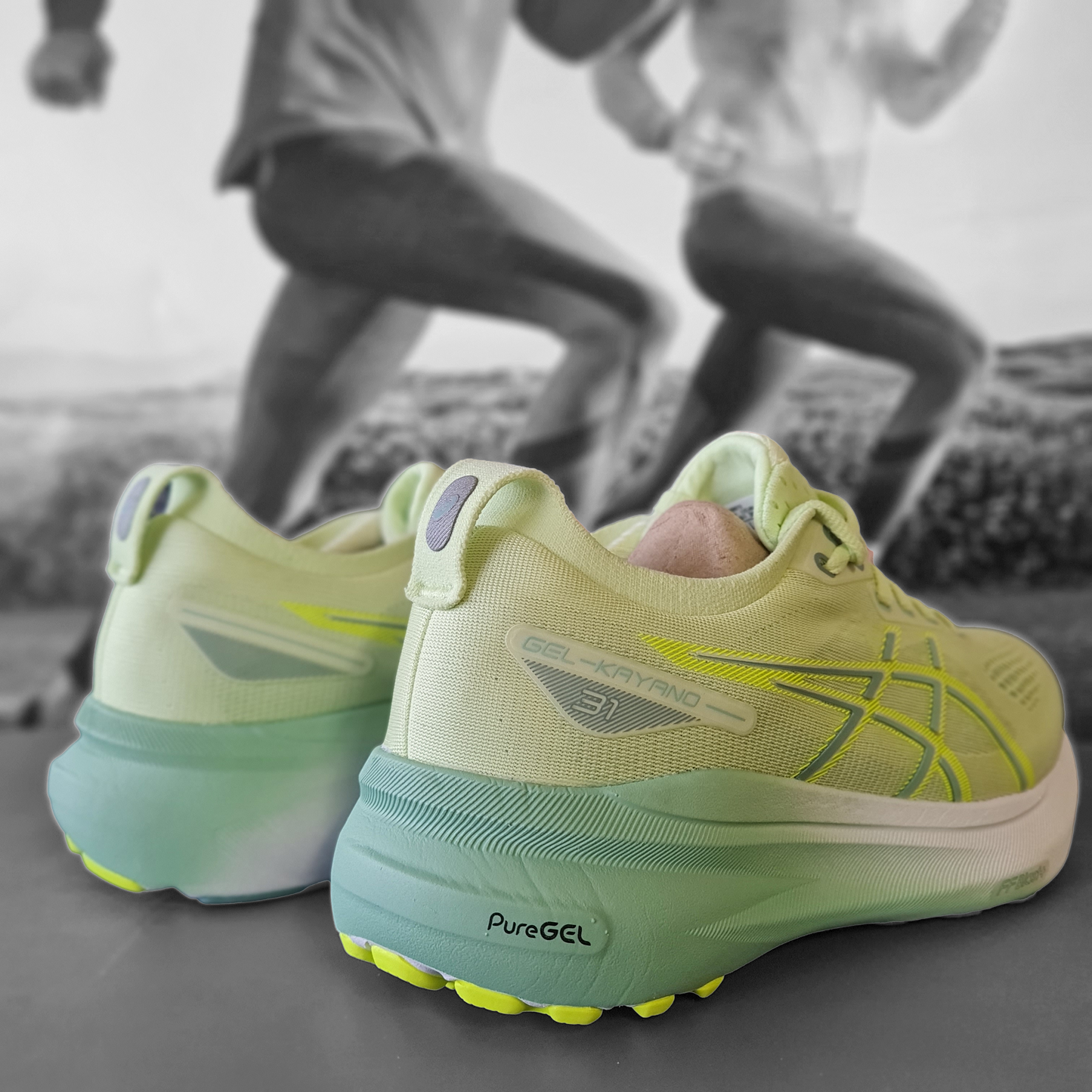 Asics Kayano 31 Womens - Durban Runner 5 / Cool Matcha/Light Celadon