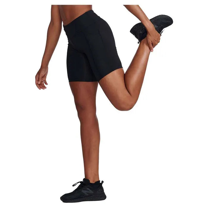 2Xu Performance Aero Mid Rise Comp 6 inch Short Womens - Durban Runner XS / Black