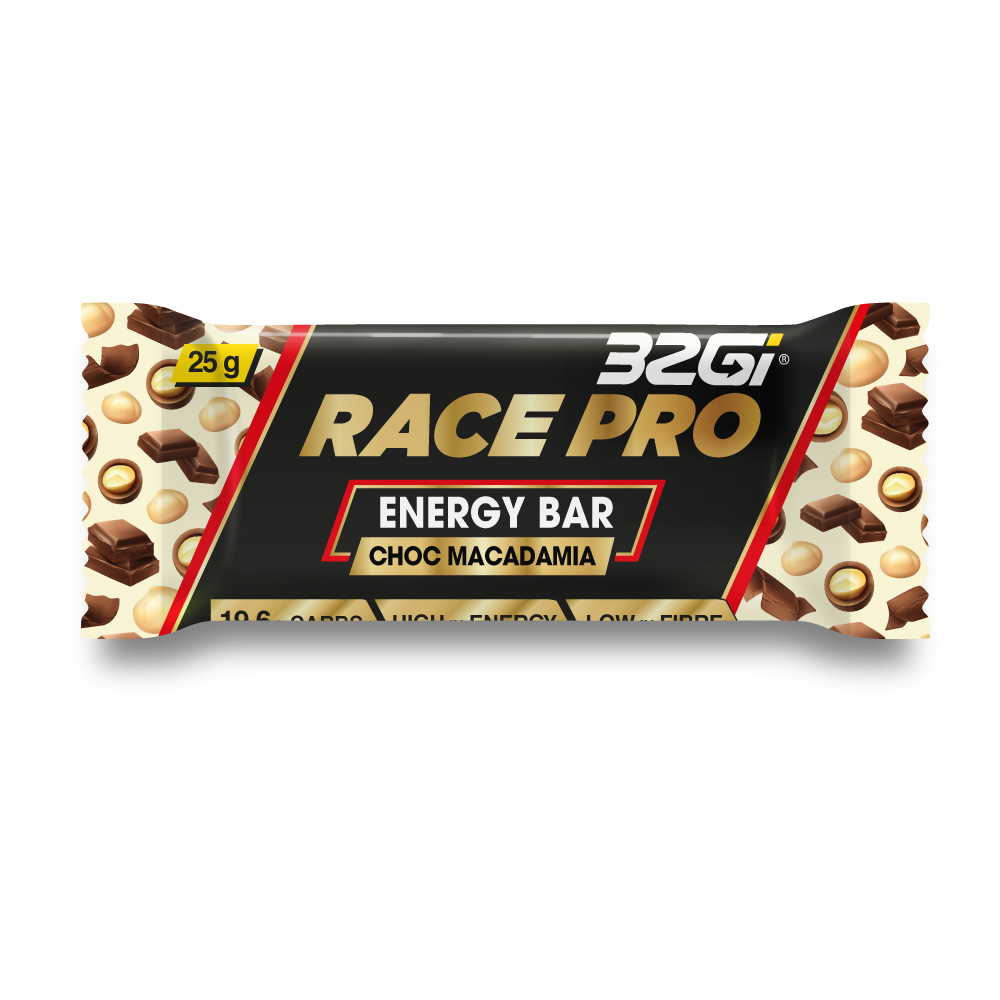 32Gi Race Pro Bar - Durban Runner 25G / Choc/Macadamia