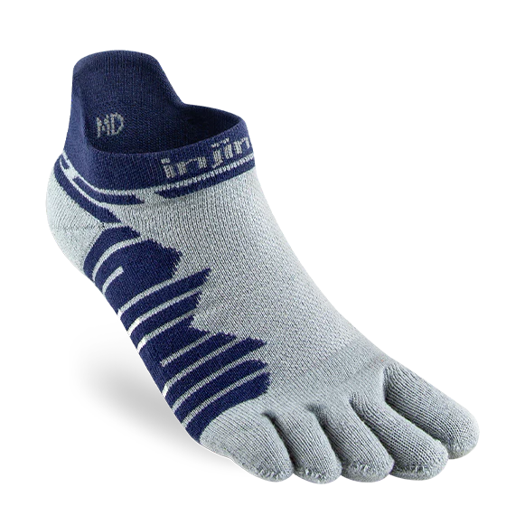 Injinji Ultra Run No-Show - Durban Runner S / Black