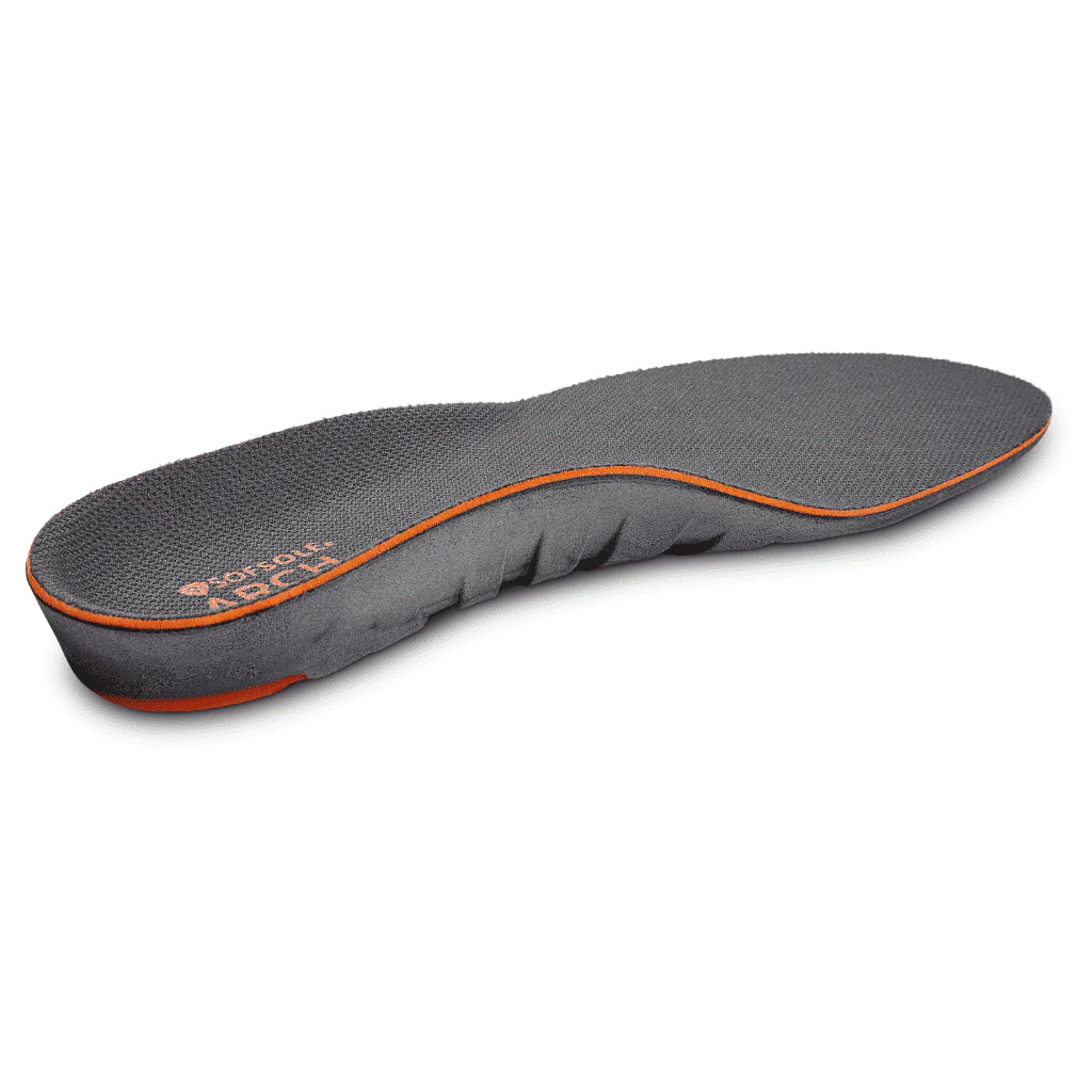 Sofsole Arch Mens Insole Mens - Durban Runner 5 To 7.5 / Orange Grey
