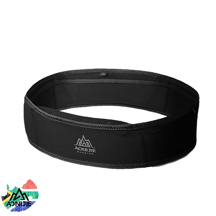 Aonijie Elasticated Waist Belt includes 250ml Flask - Durban Runner SM / Black