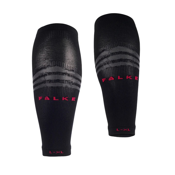 Falke Compression Calf Sleeve - Durban Runner L/XL / Black