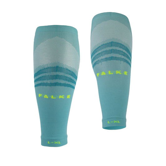 Falke Compression Calf Sleeve - Durban Runner L/XL / lake blue