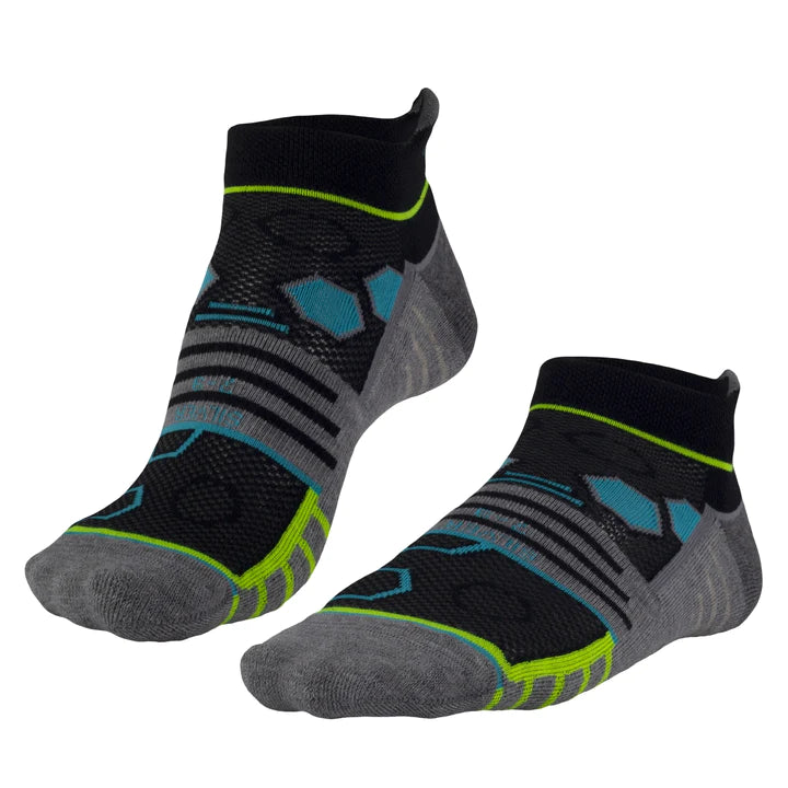 Falke Silver Cushion Runner - Durban Runner 4 To 6 / Black/Mid Grey