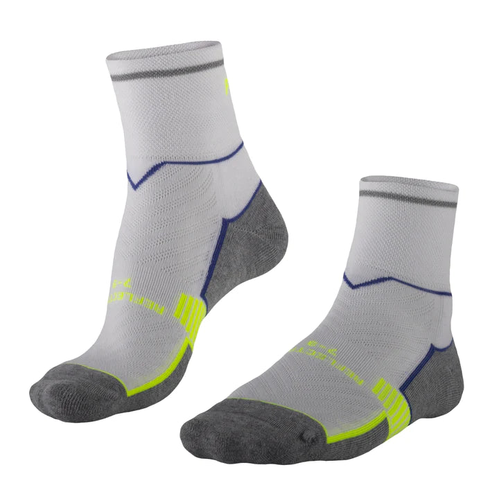 Falke Reflective Runner Socks Unisex - Durban Runner 4 TO 6 / White