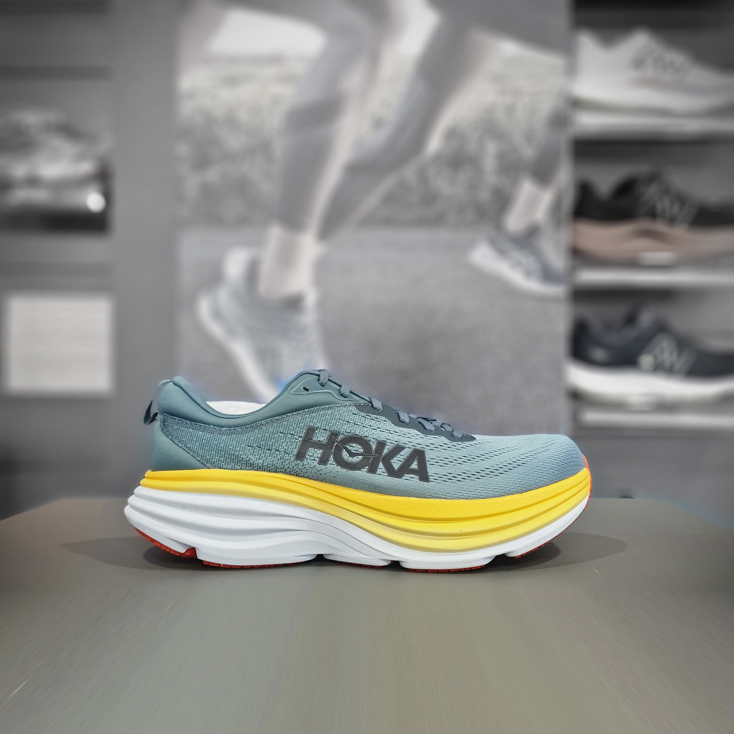 Hoka Bondi 8 Mens - Durban Runner 7.5 / Gbms