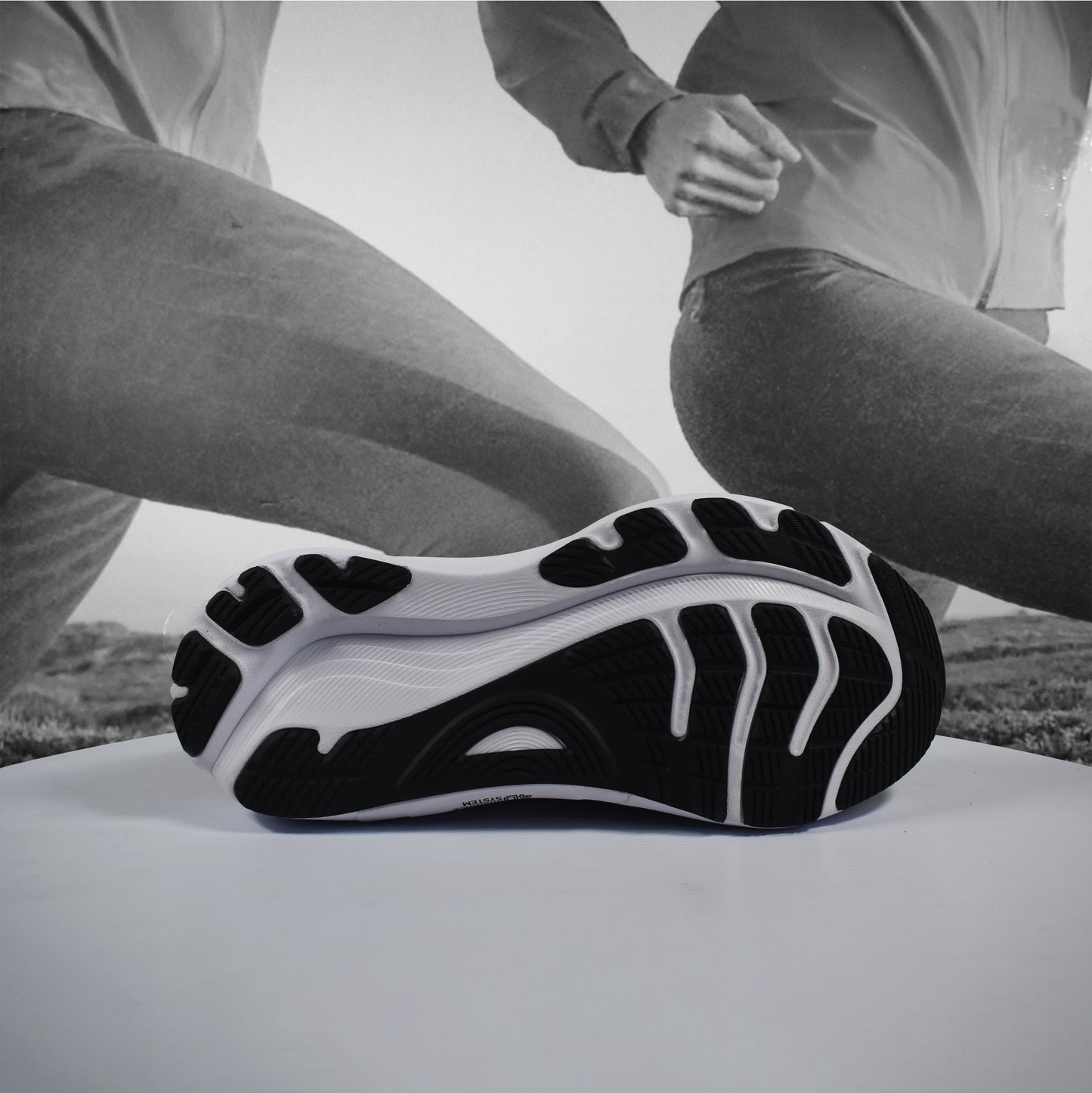 Asics GEL-KANAYO 32 Wide 2E Mens Road Running Shoes - Durban Runner 7 / Black/White