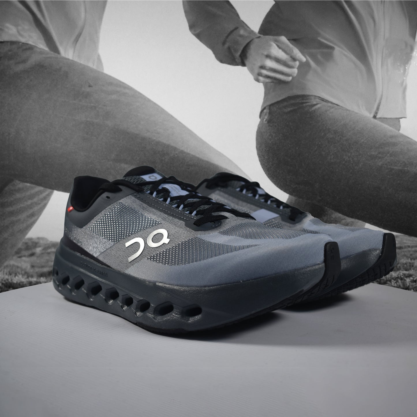 On Cloud Cloudsurfer Next Mens Running Shoe - Durban Runner 7.5 / Stone - Marsh