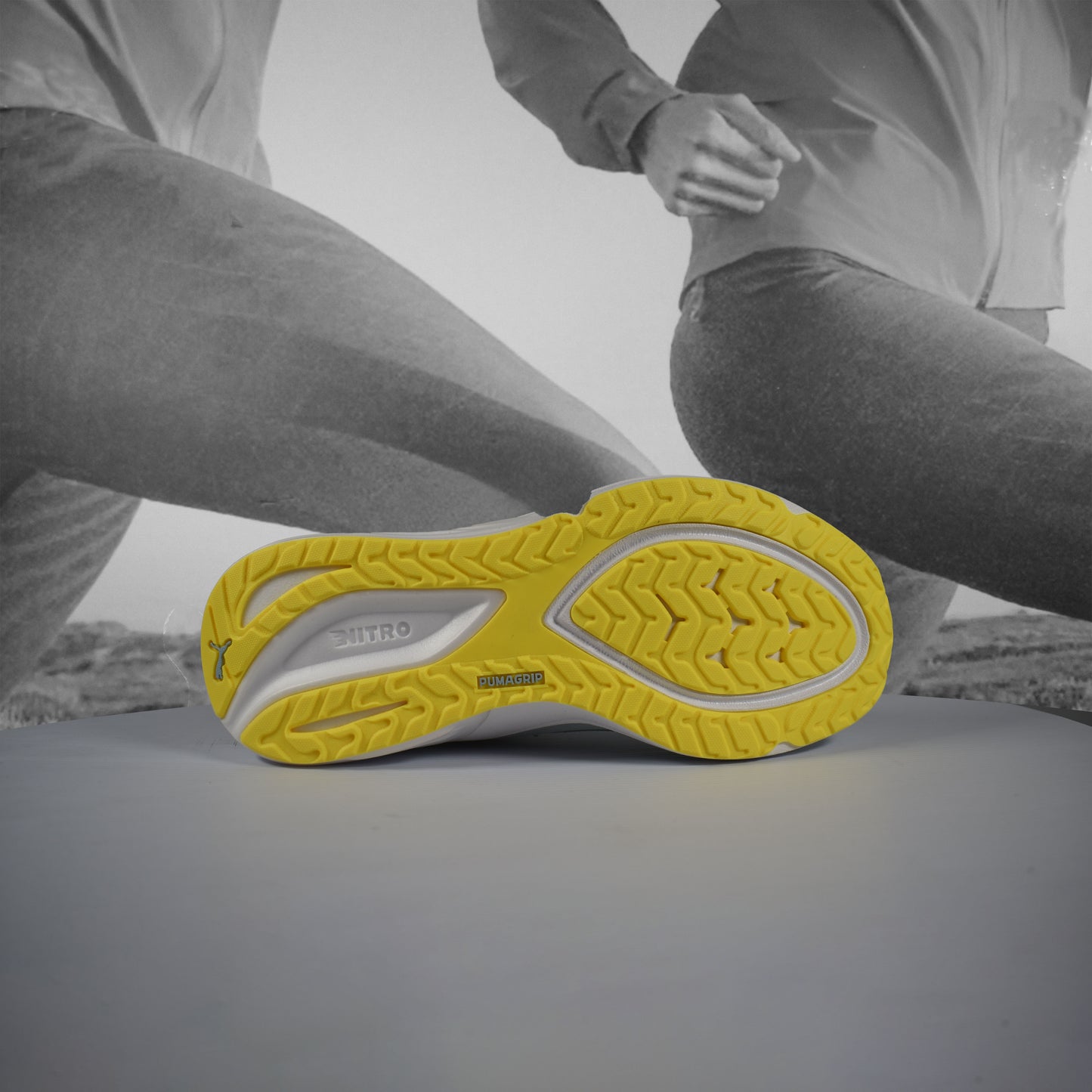 Puma Electrify NITRO™ 4 Wns Road Running Shoe - Durban Runner Water Lemon Crush Puma Silver / 5