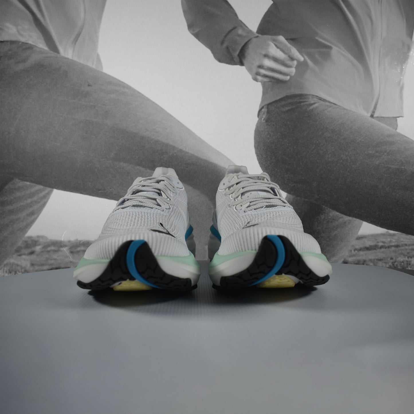 Puma ForeverRun NITRO™ 2 Womens Running Shoes - Durban Runner WHITE MINT MELT / 5