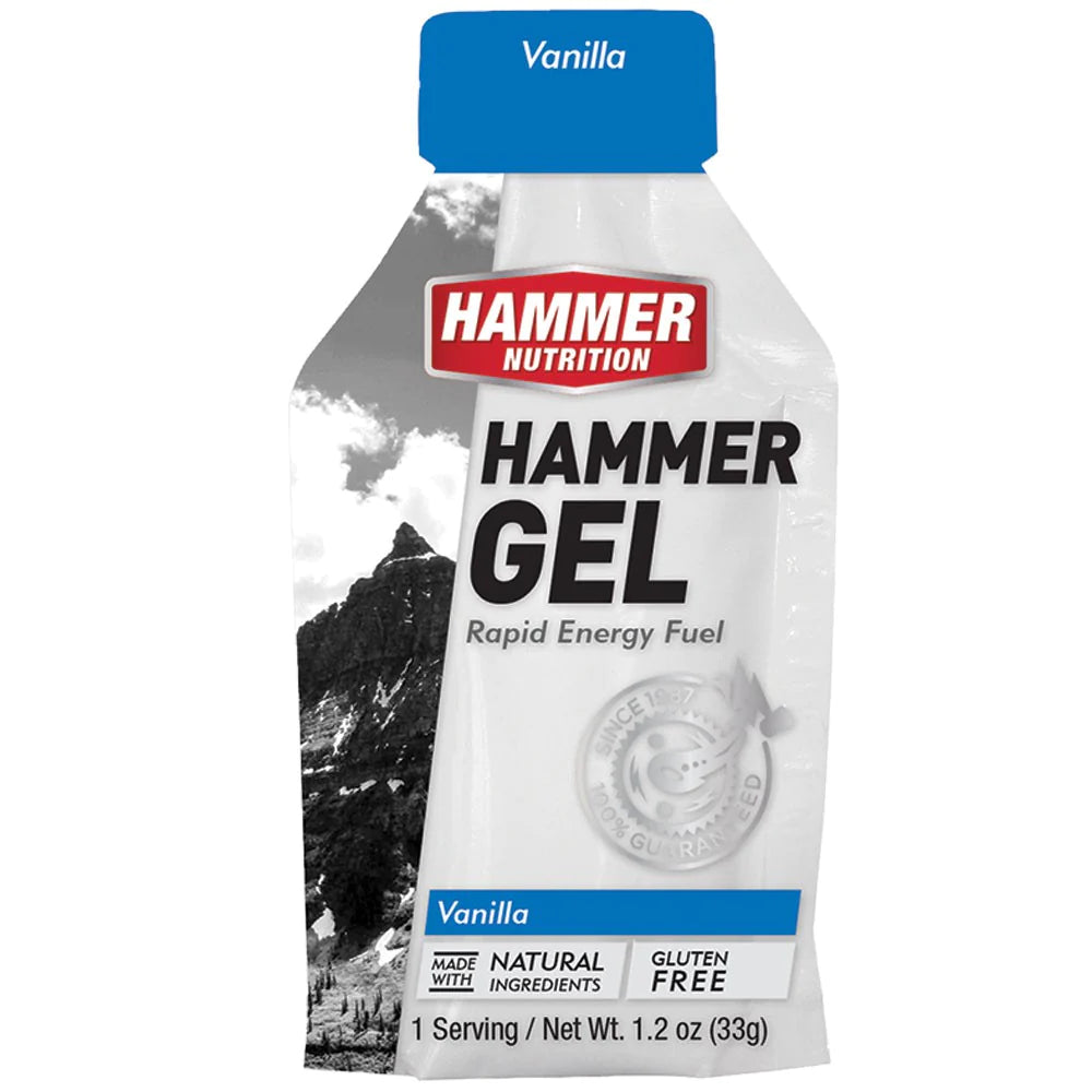 Hammer Nutrition Gel Vanilla Sachet - Durban Runner 33G / Vanilla