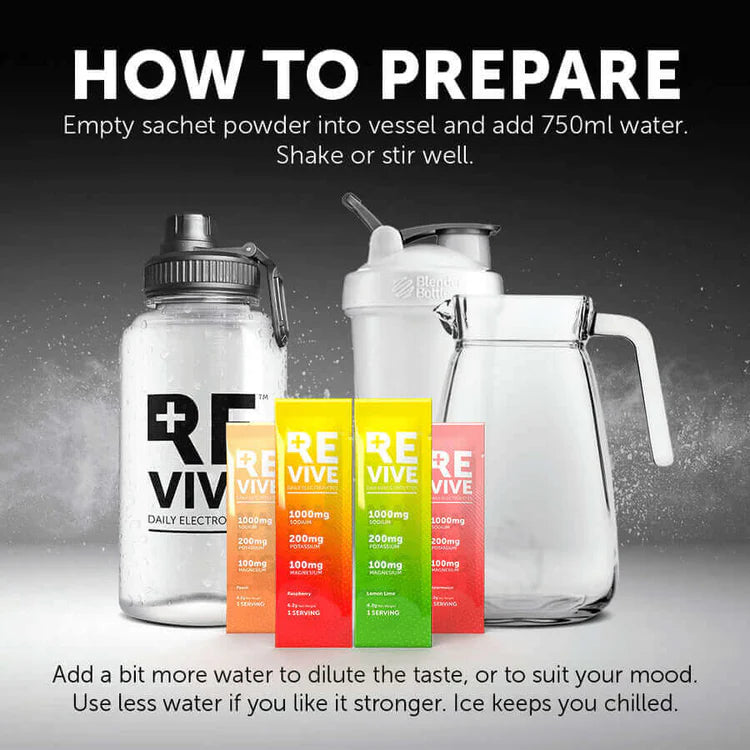 Revive Daily Electrolytes Variety Pack 20 - Durban Runner Box Of 20 / Variety Pack