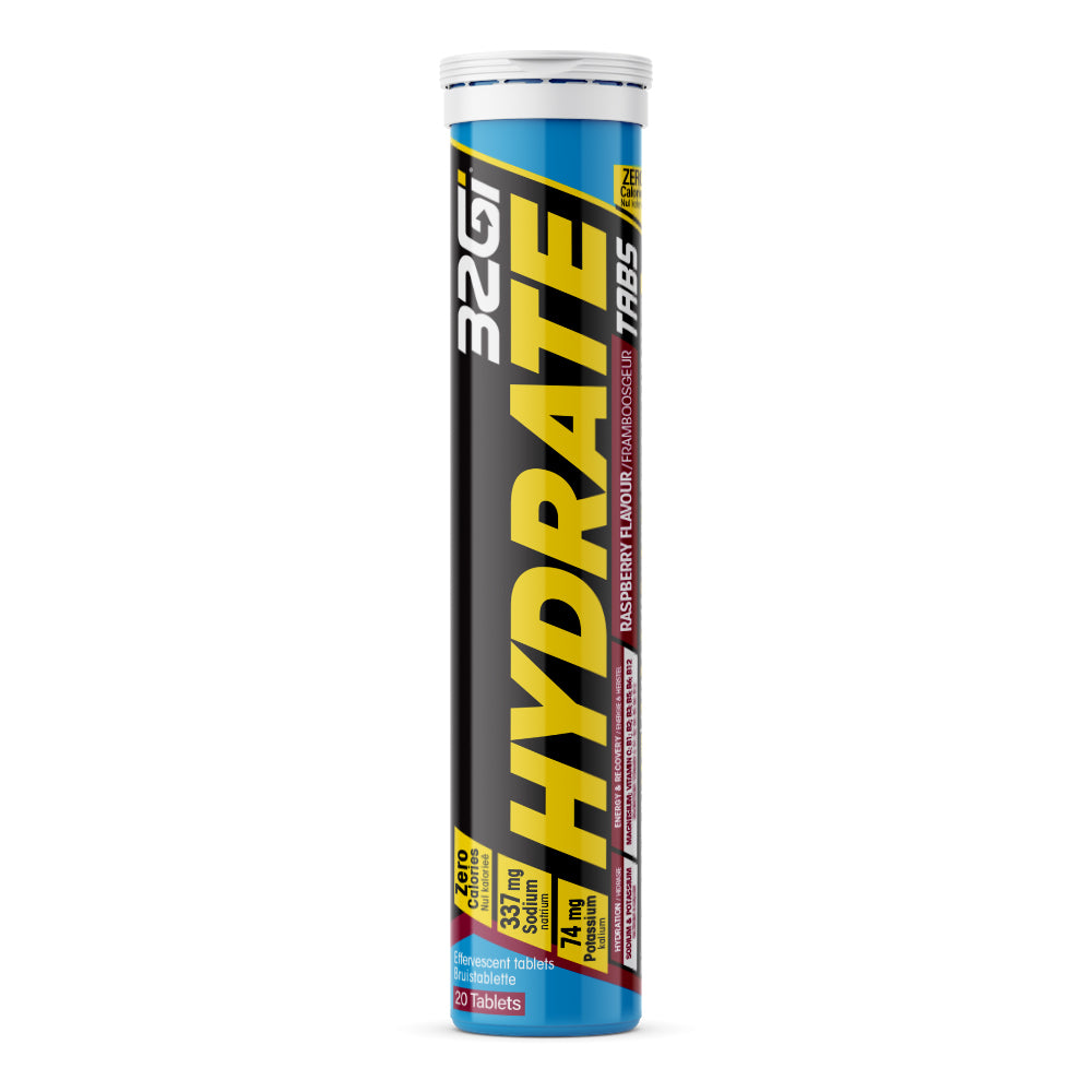 32Gi Hydrate Tabs - Durban Runner 20 Tabs / Raspberry