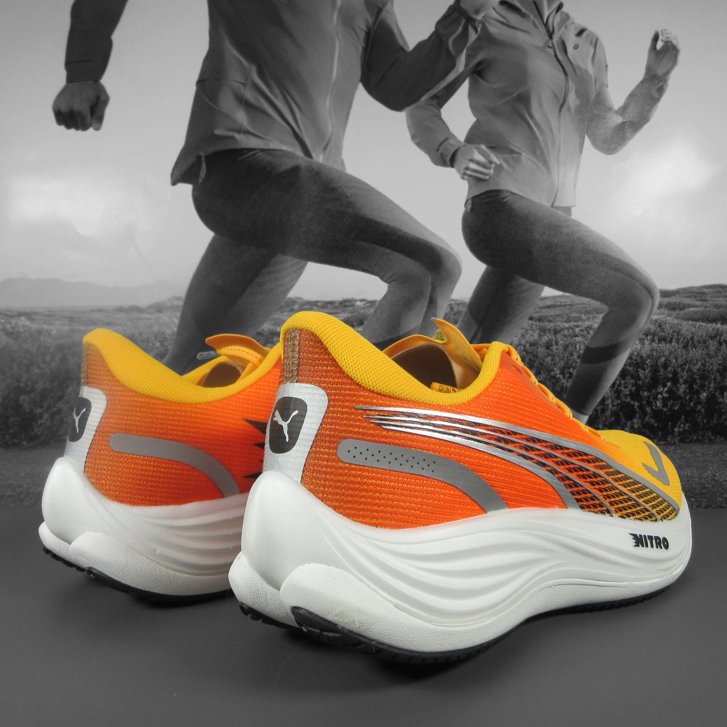 Puma Velocity Nitro 3 Mens - Durban Runner 7.5 / Fade Sun Stream