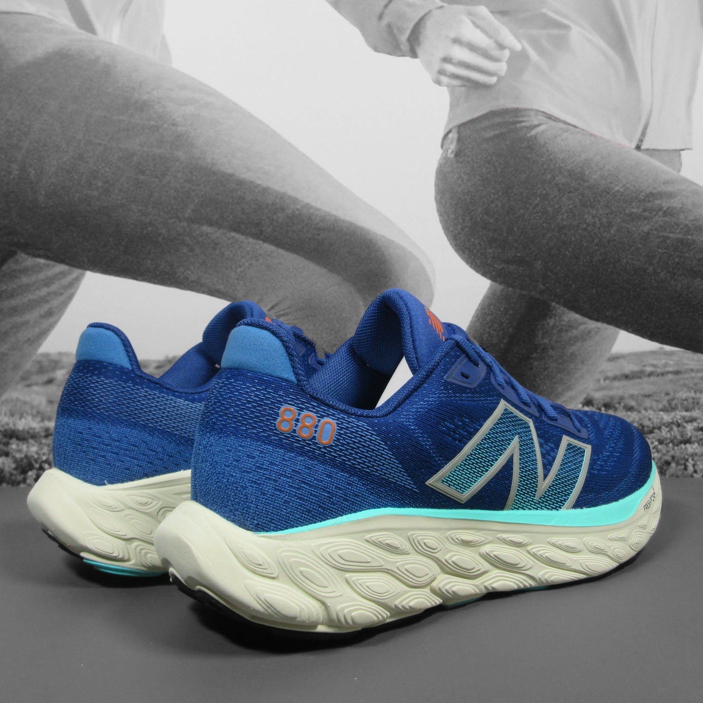 New Balance 880 V 14 2E Mens - Durban Runner 7.5 / Blue/White (Wide Width)