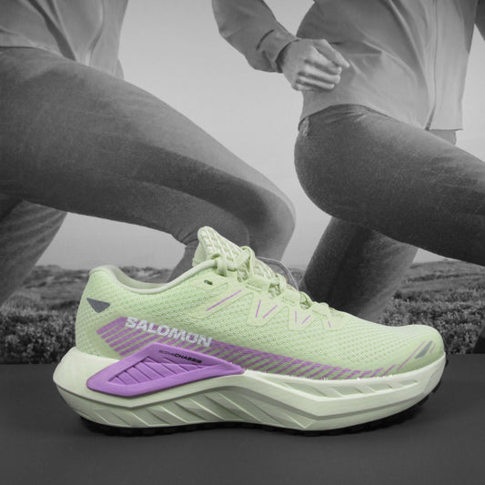 Salomon DRX Defy GRVL Womens - Durban Runner 5.5 / Lime Cream/Violet Tulle