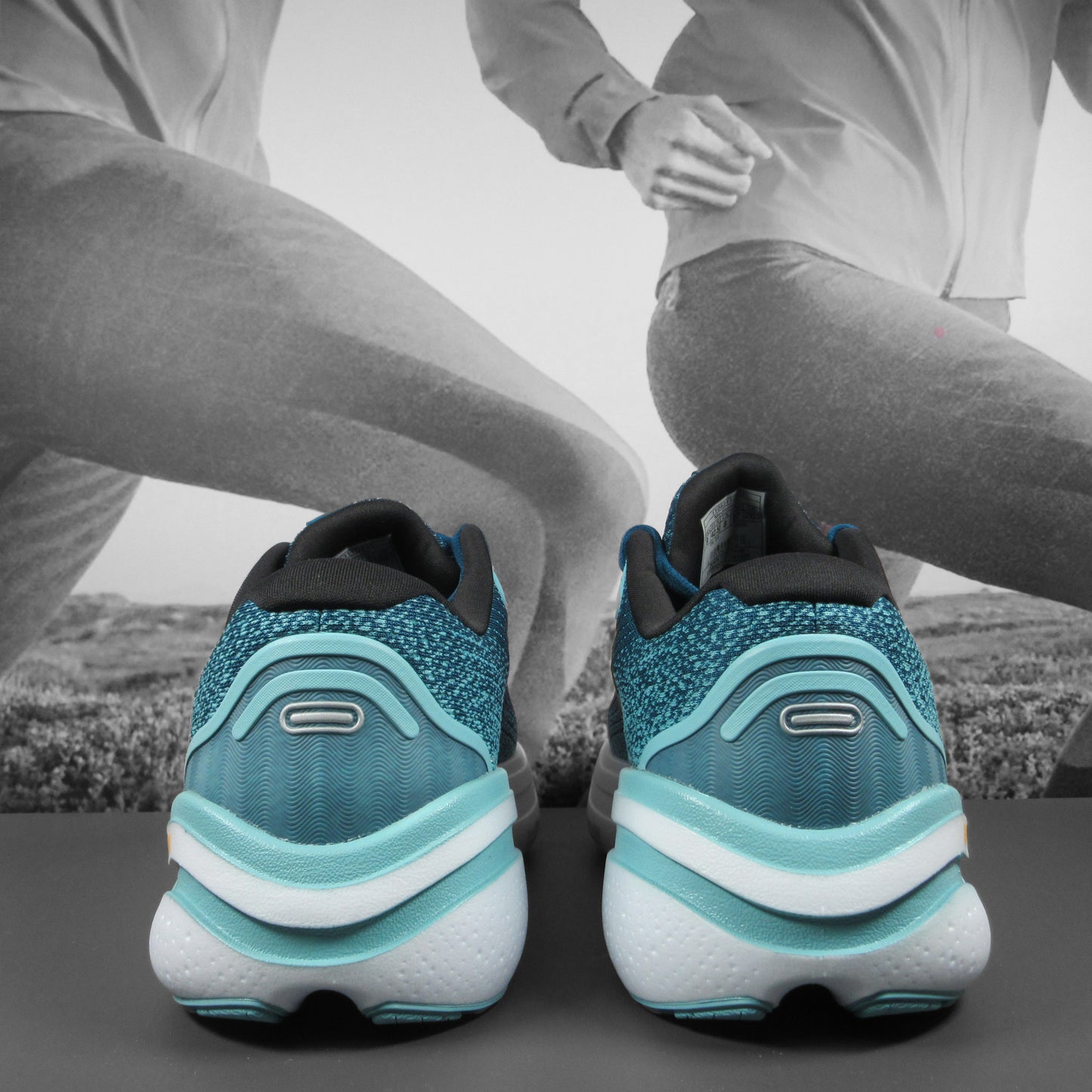 Brooks Ghost Max 2 Mens - Durban Runner 8 / Moroccan Blue/Aqua/Orange Pop