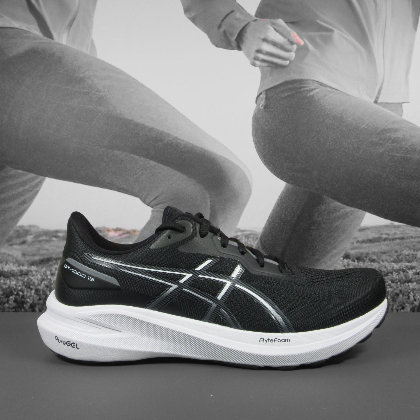 Asics GT1000 Womens - Durban Runner 4.5 / Black/White