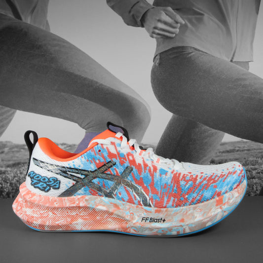 Asics Noosa Tri 16 Mens - Durban Runner 7.5 / white/sunrise red