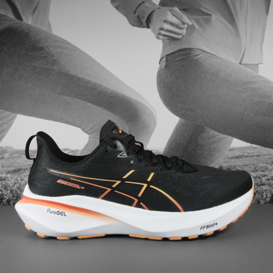 AsicsGT2000 v13 Mens - Durban Runner 7.5 / black/faded orange