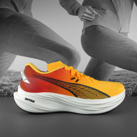 Puma Deviate Nitro 3 Mens - Durban Runner 7.5 / sun stream-sunset glow