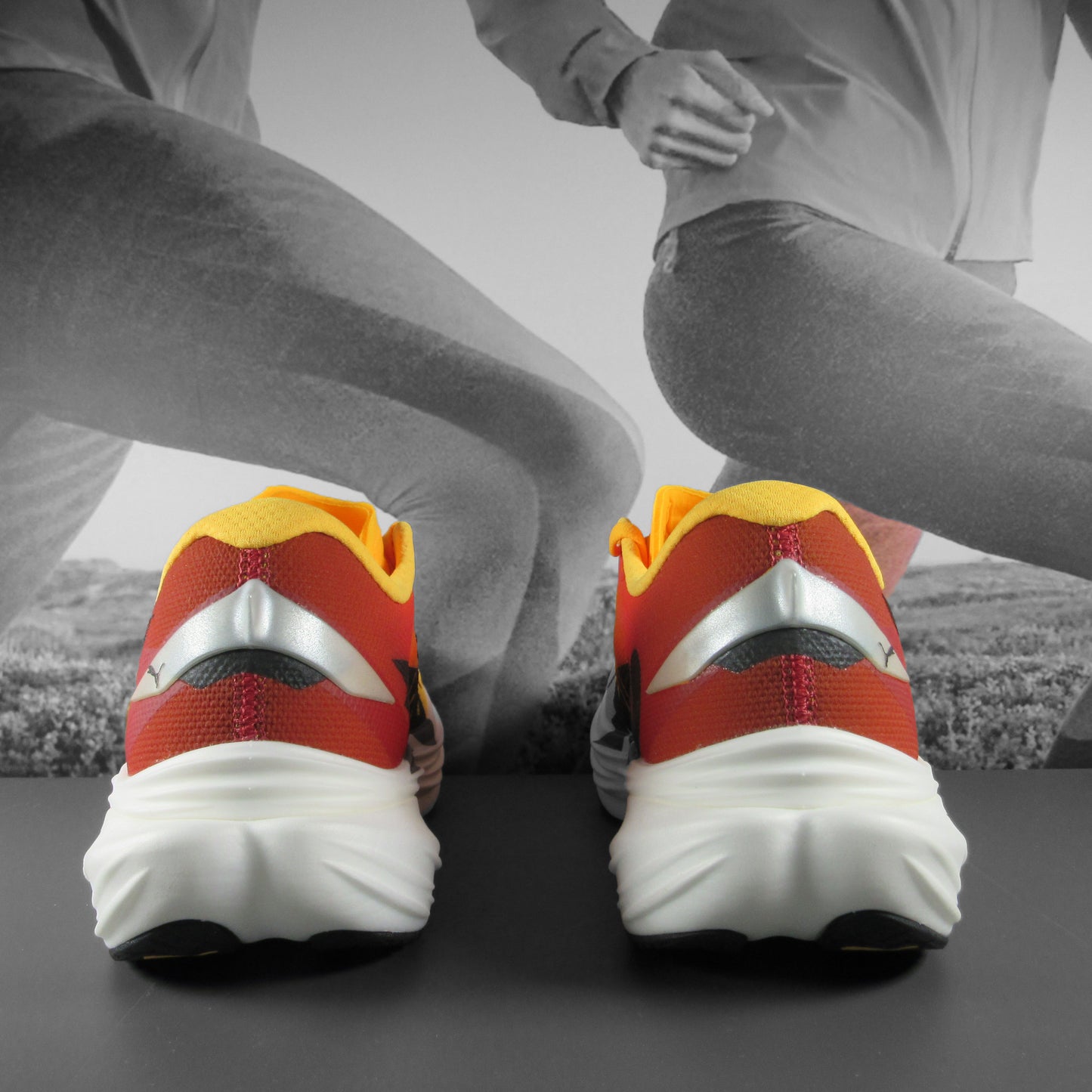 Puma Deviate Nitro 3 Mens - Durban Runner 7.5 / sun stream-sunset glow
