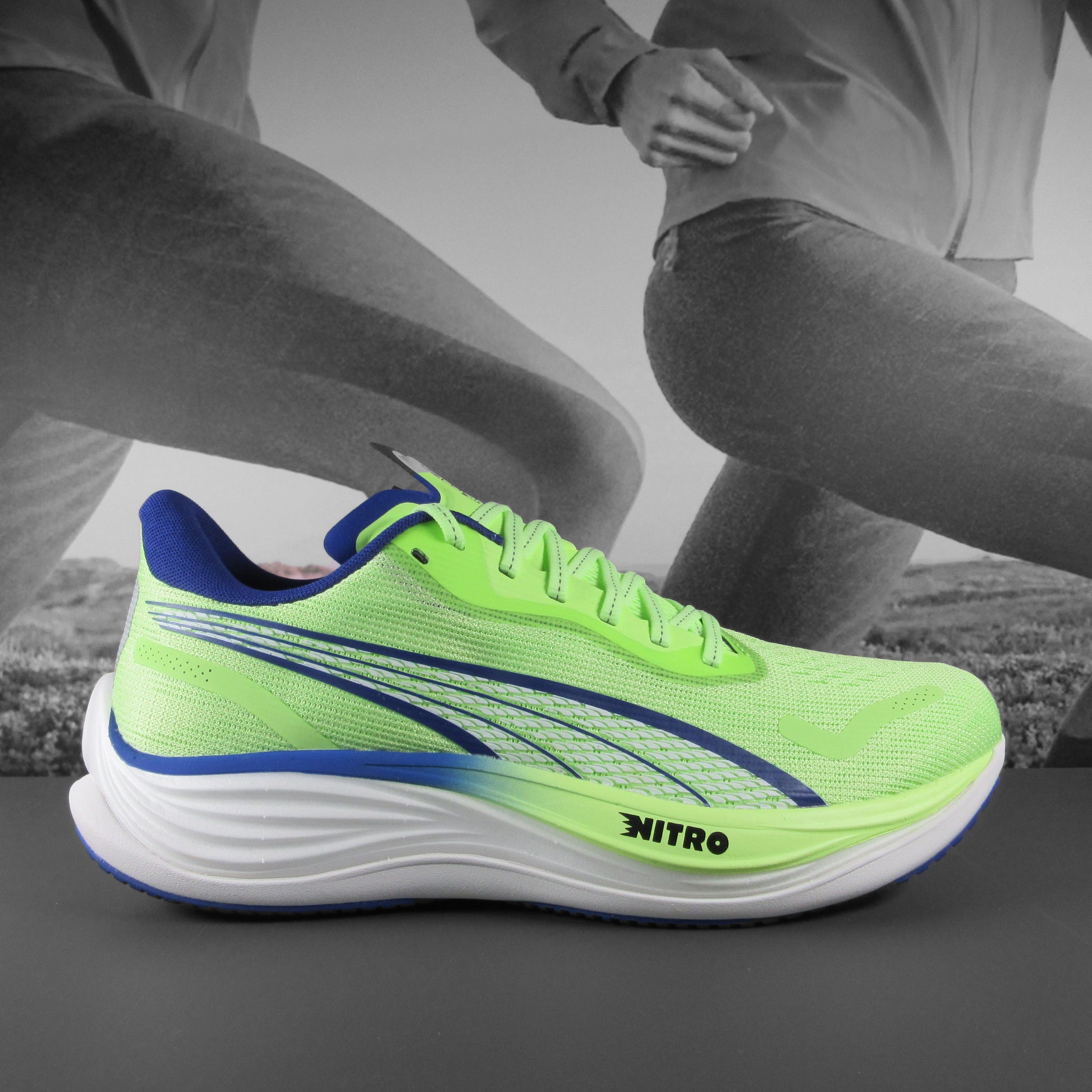 Puma Velocity Nitro 3 Mens - Durban Runner 7.5 / FIZZY APPLE