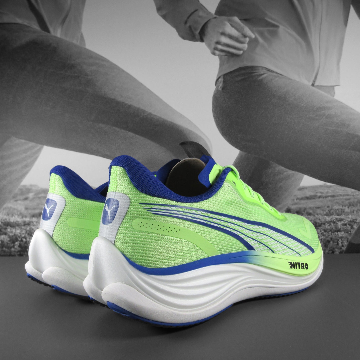 Puma Velocity Nitro 3 Mens - Durban Runner 7.5 / FIZZY APPLE