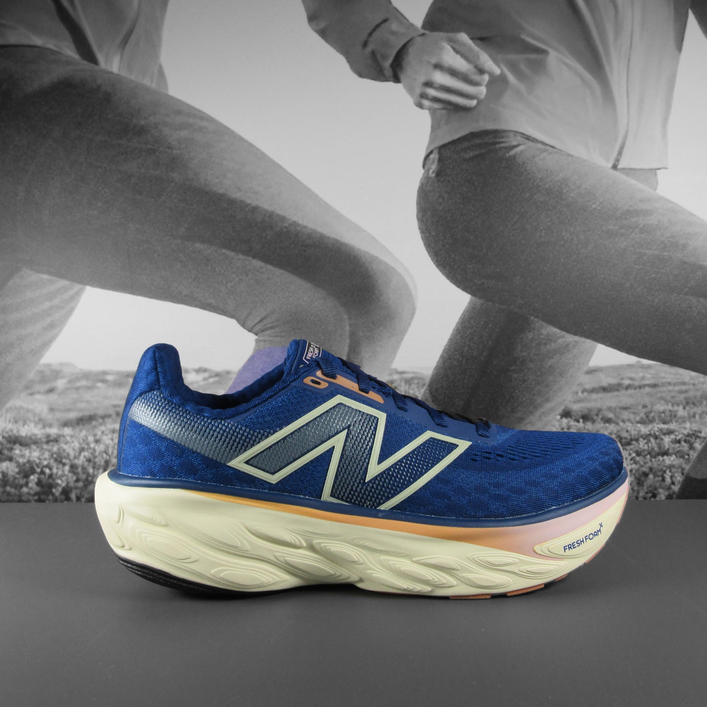 New Balance 1080 V14 B Womens - Durban Runner 4 / Navy/White