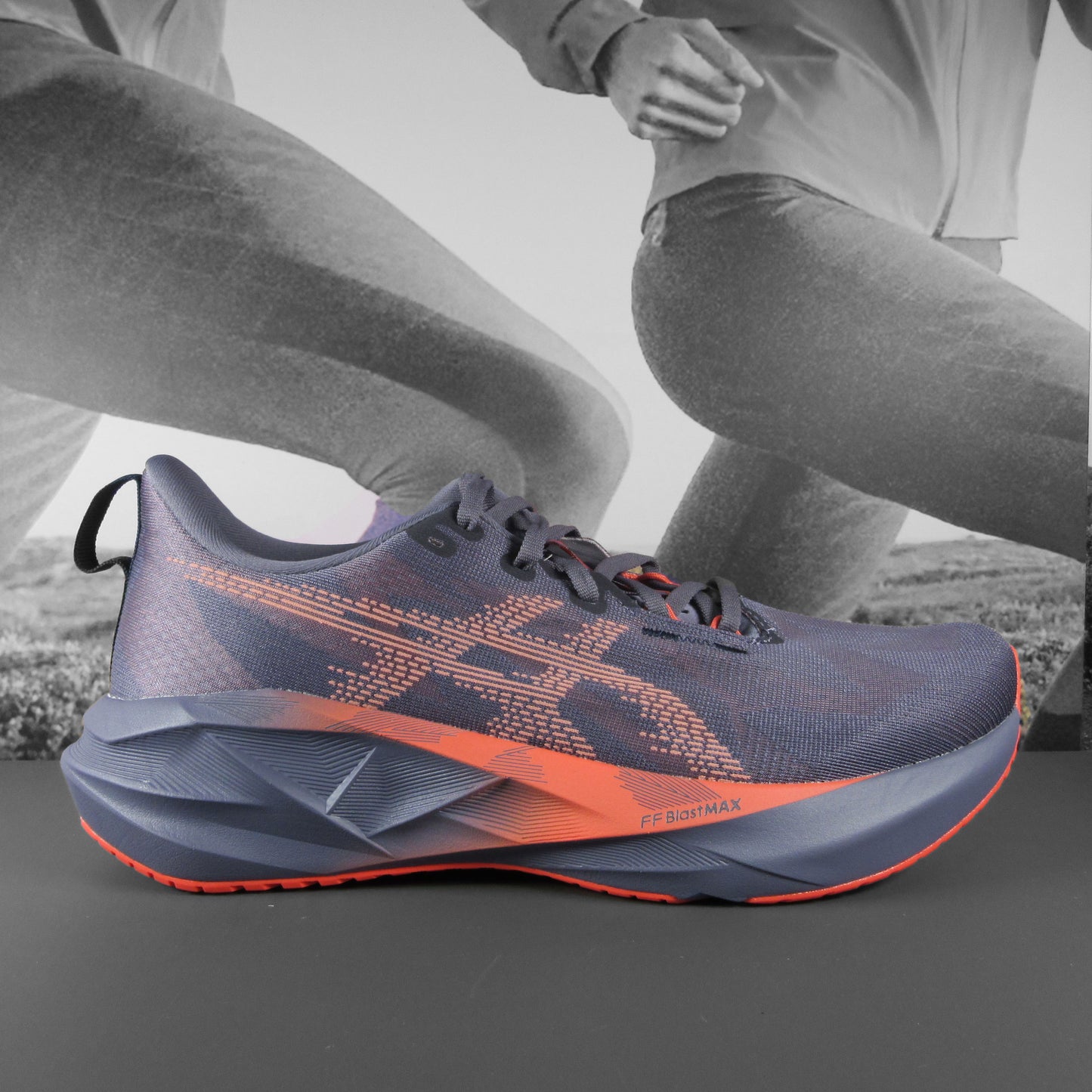 Asics Novablast 5 Womens - Durban Runner 4 / greyish purple/coral