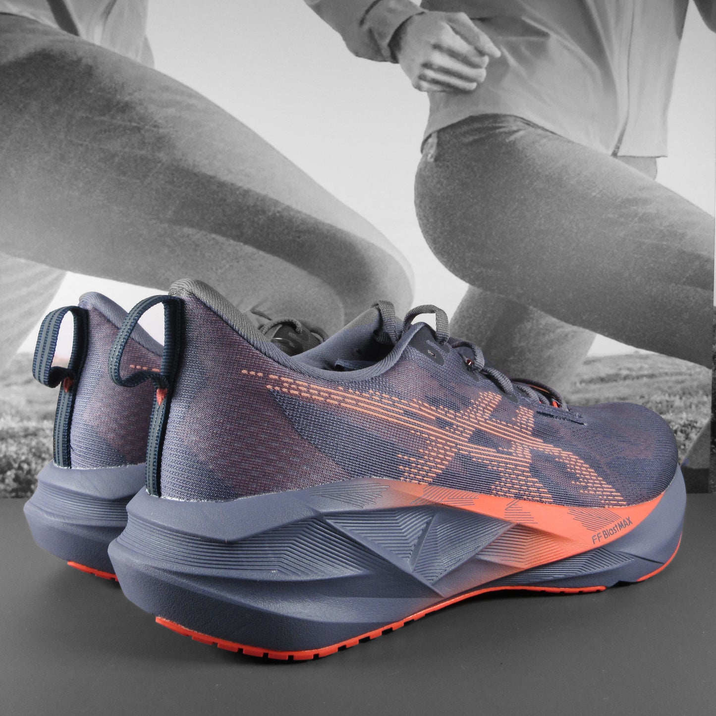 Asics Novablast 5 Womens - Durban Runner 4 / greyish purple/coral