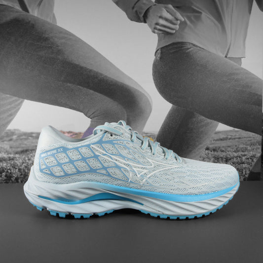 Mizuno Wave Rider 28 Womens - Durban Runner 4.5 / sky blue