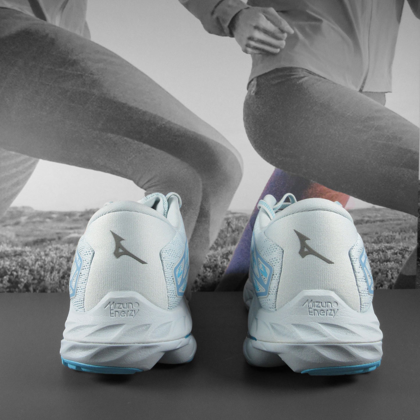 Mizuno Wave Rider 28 Womens - Durban Runner 4.5 / sky blue