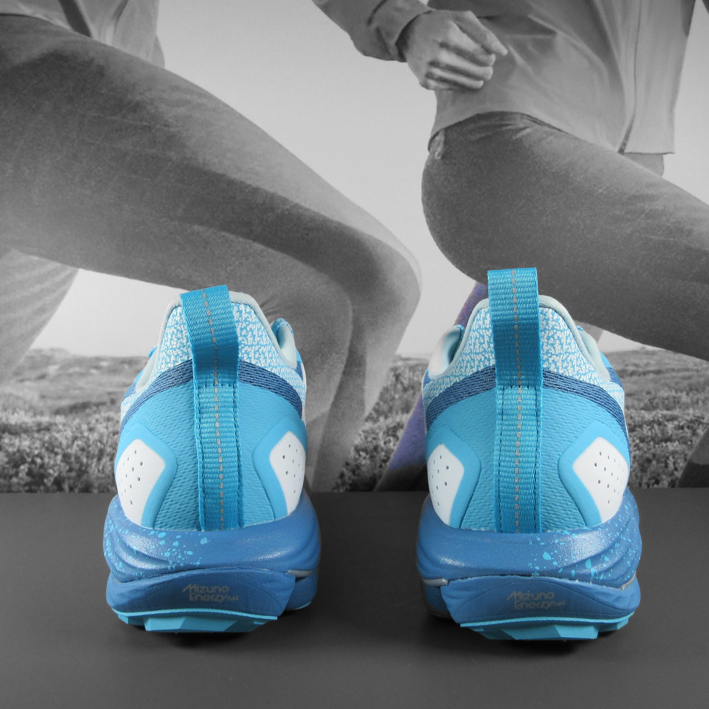 Mizuno Wave Rider TT2 Womens - Durban Runner 4.5 / sky blue/navy/white