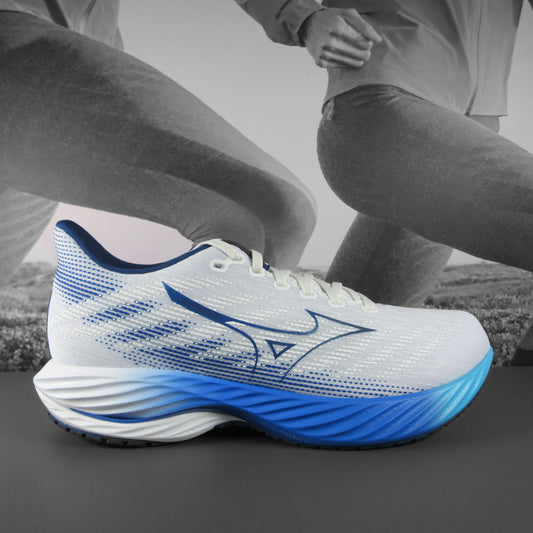Mizuno Wave Rider 28 Mens - Durban Runner 7.5 / sky blue/navy