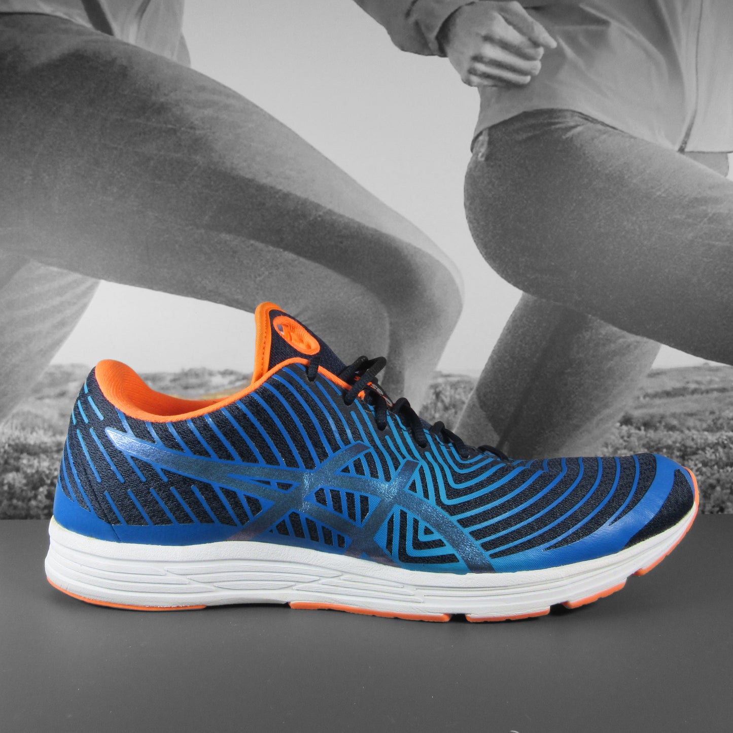 Asics Hypertri 3 Mens - Durban Runner 6.5 / Blue/Peacote