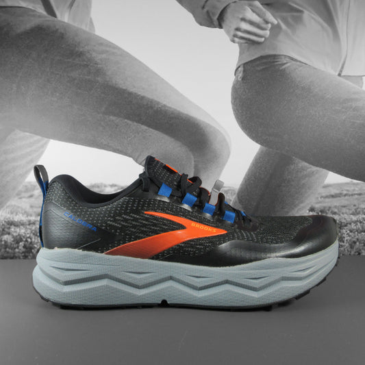 Brooks Caldera 5 Mens - Durban Runner 6.5 / Black/Orange